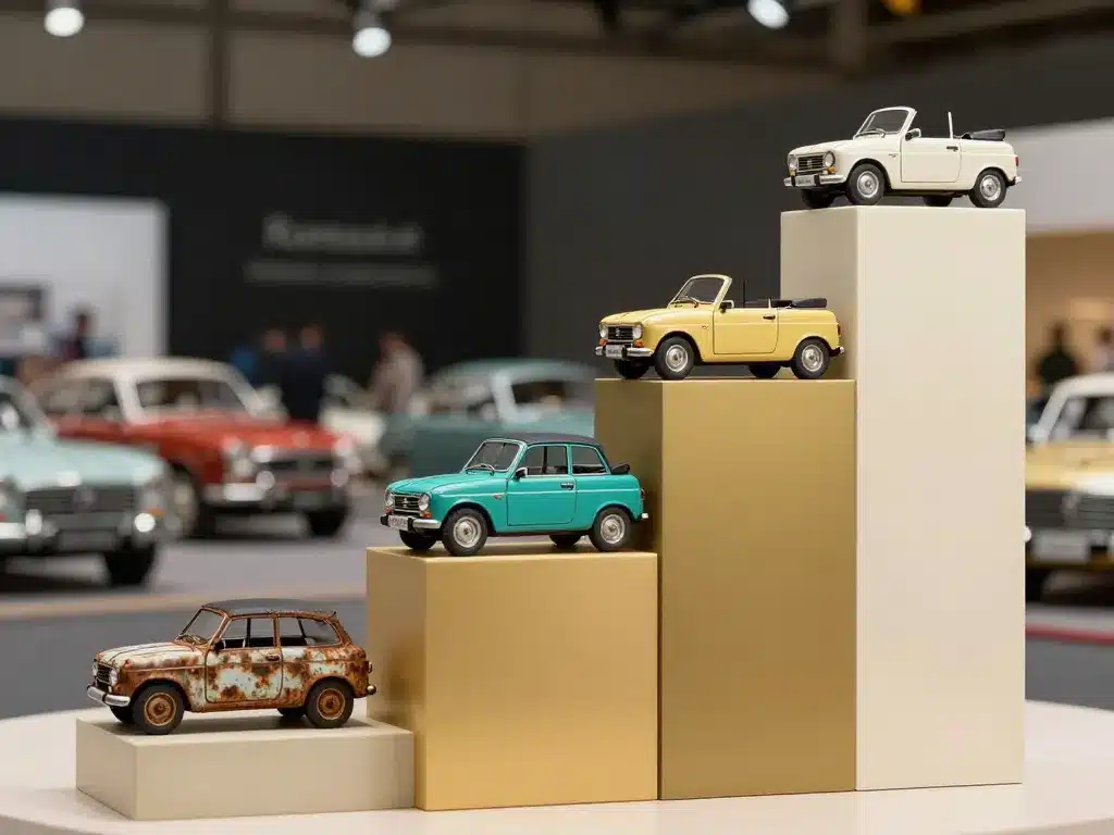 Valeur collection Renault 4L Plein Air différentes restaurations