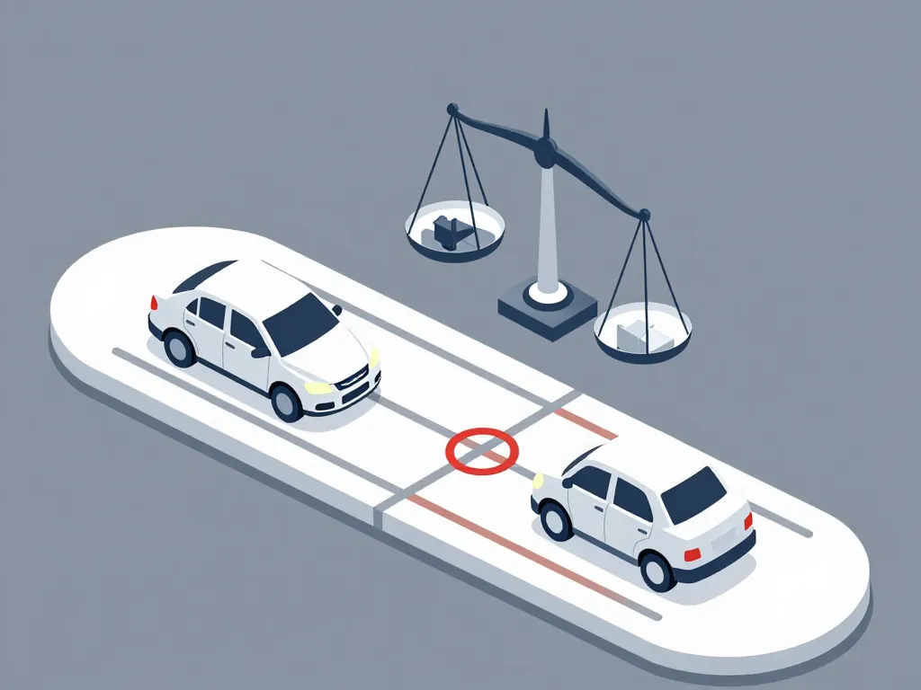 accident voiture garée trottoir règles et conséquences assurance