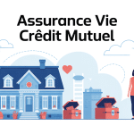assurance vie crédit mutuel - avis : visuel de couple serein agence