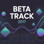 Illustration conceptuelle beta track 2017 musique électronique