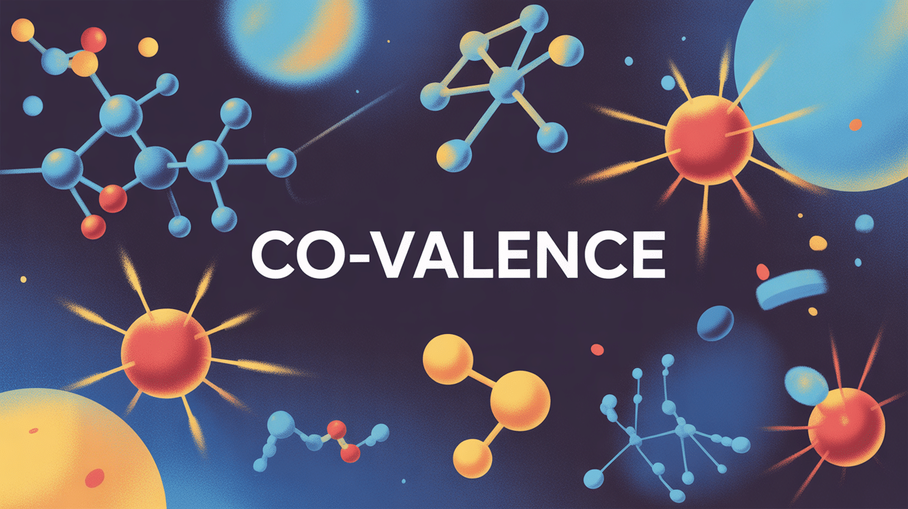 co-valence énergie illustration liaison covalente