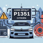 illustration diagnostic p1351 citroen hiver