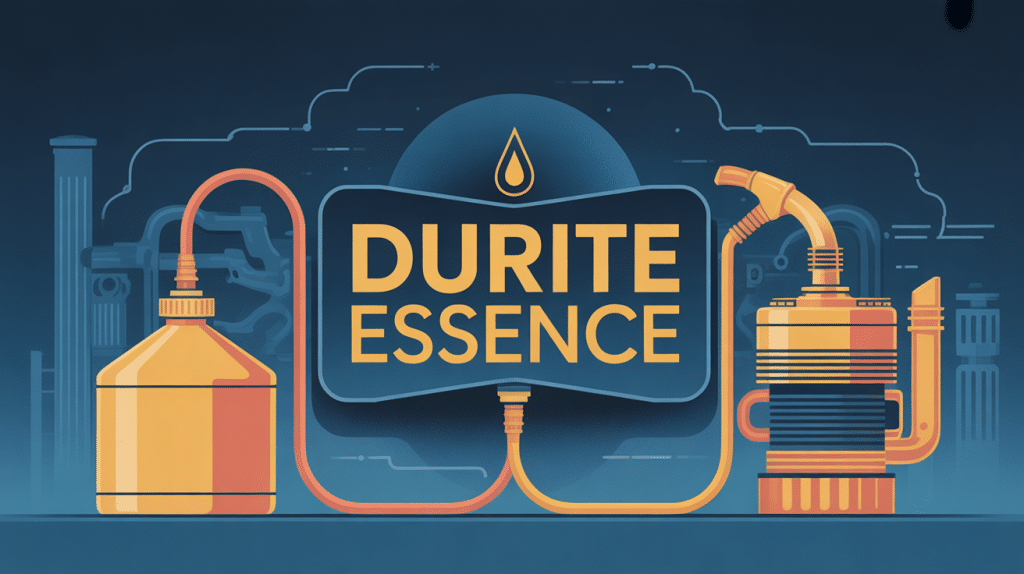 durite essence connectée réservoir moteur illustration vectorielle