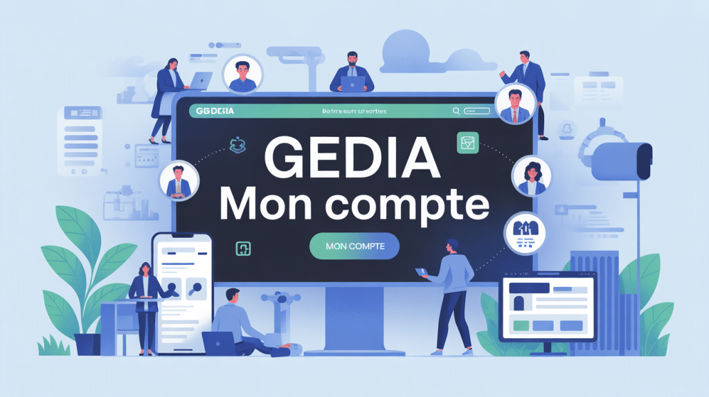 Gedia mon compte interface numérique gestion client