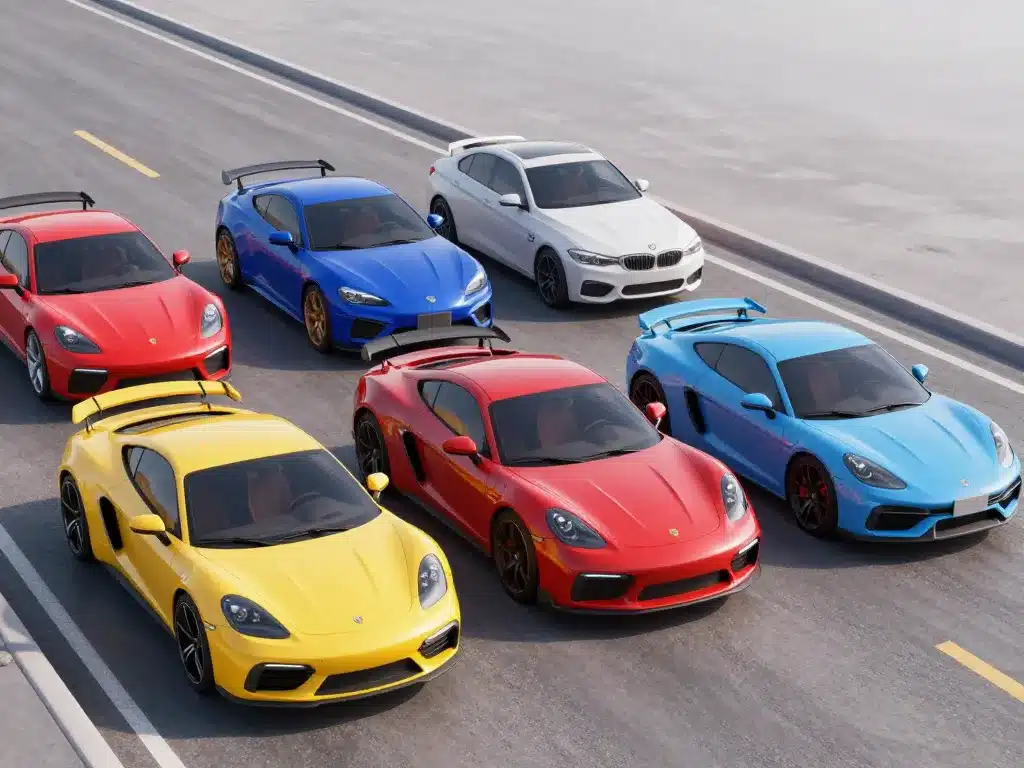 marque de voiture en w illustration voitures populaires