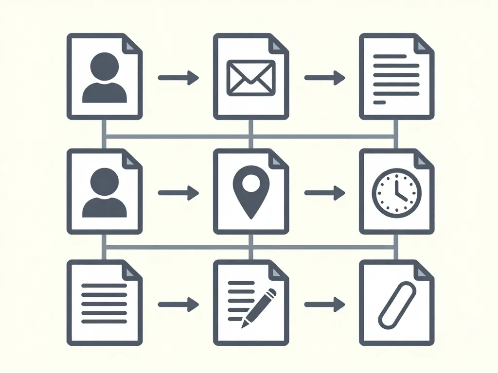 modèle déclaration circonstanciée gratuit schéma structure document