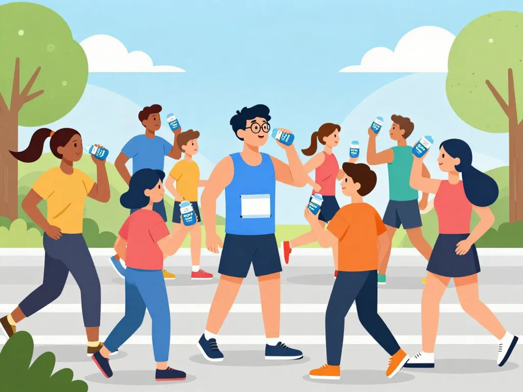 ohoo marathon hydratation capsule événement