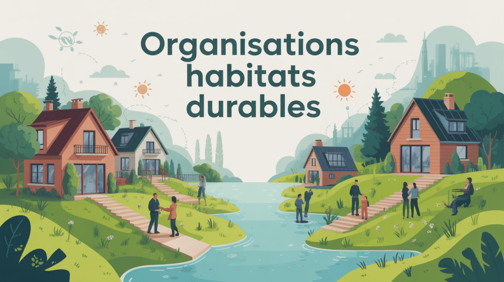 org habitats durables illustration transformation écologique habitat