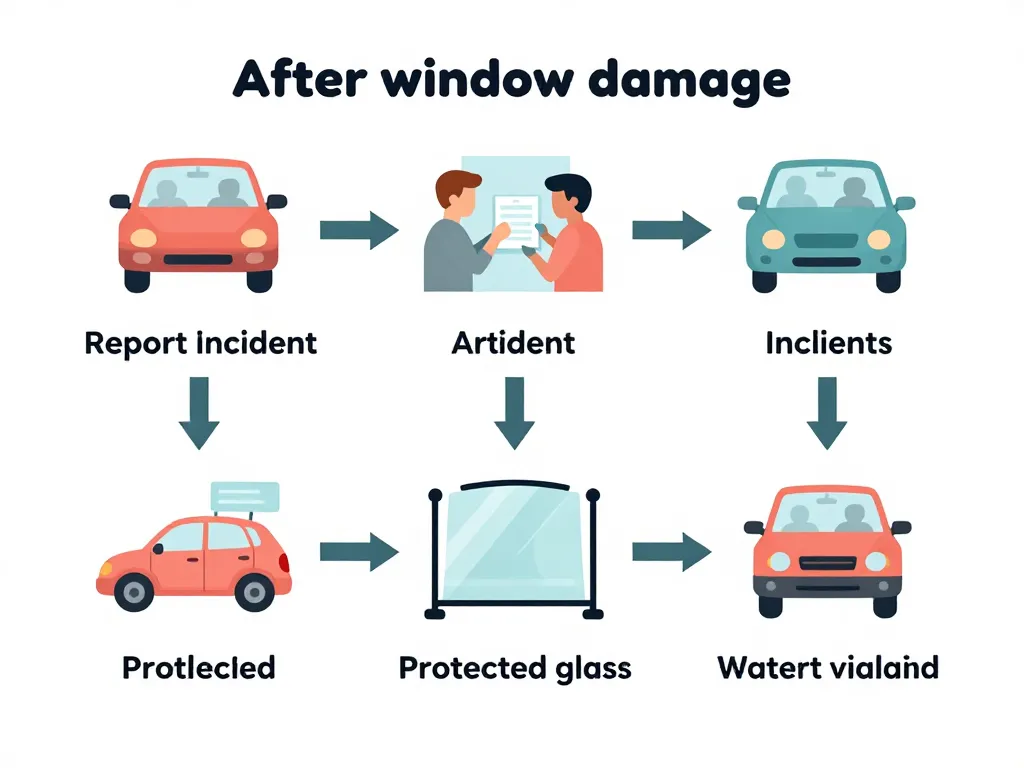 passage expert pour bris de glace démarches visuelles sinistre