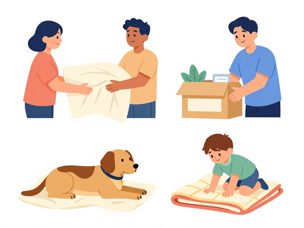 peut-on jeter une couette à la poubelle don réutilisation idee détournement