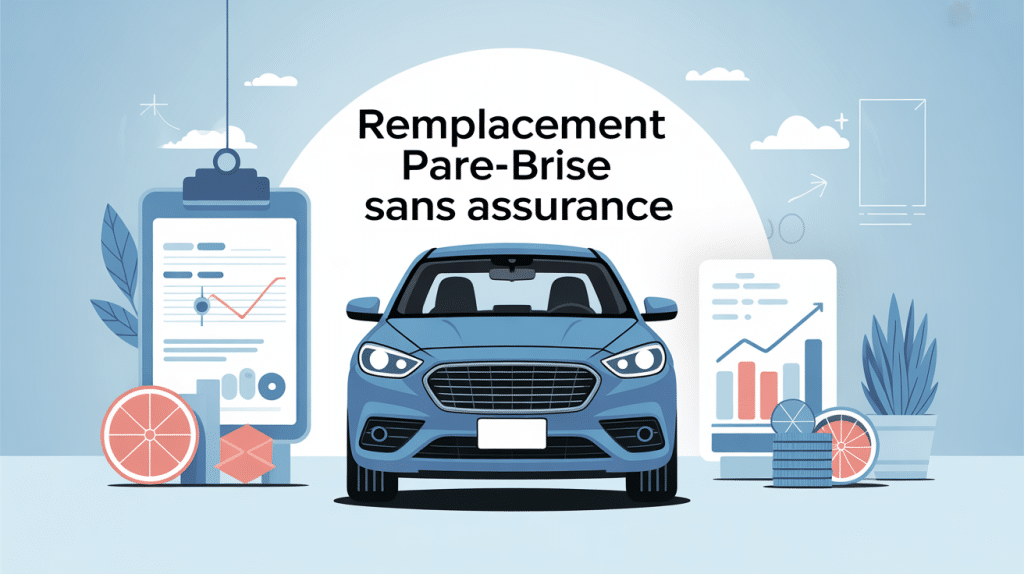illustration moderne prix remplacement pare brise sans assurance