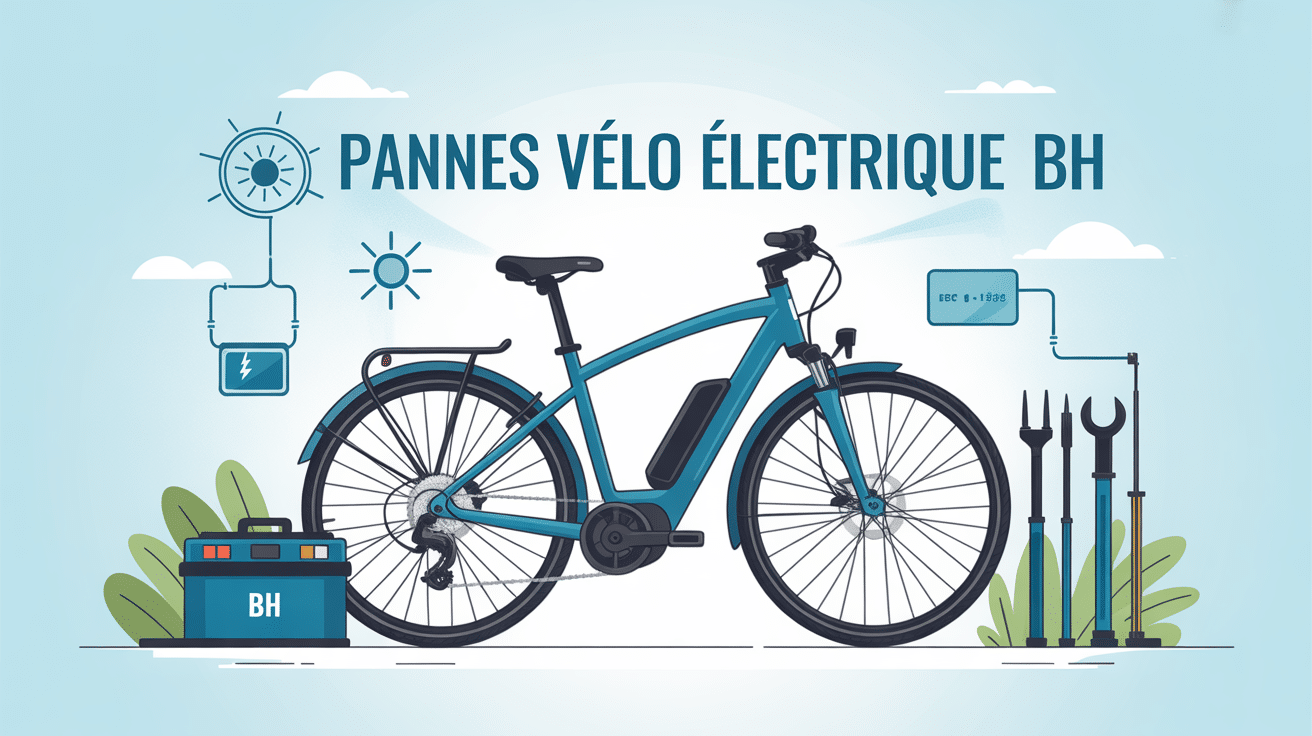 problème vélo électrique BH illustration diagnostic