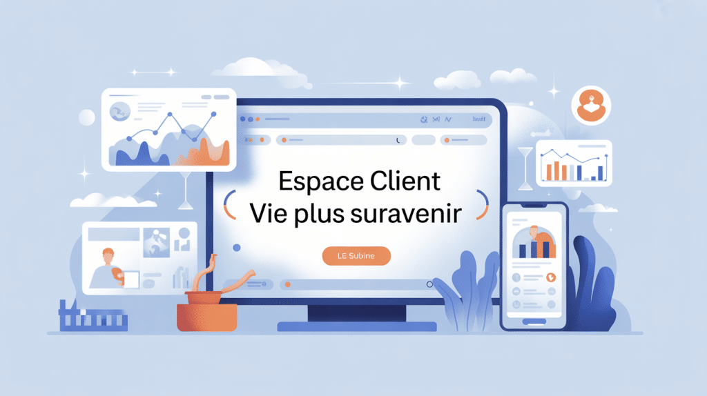 Illustration vie plus suravenir espace client accès et gestion