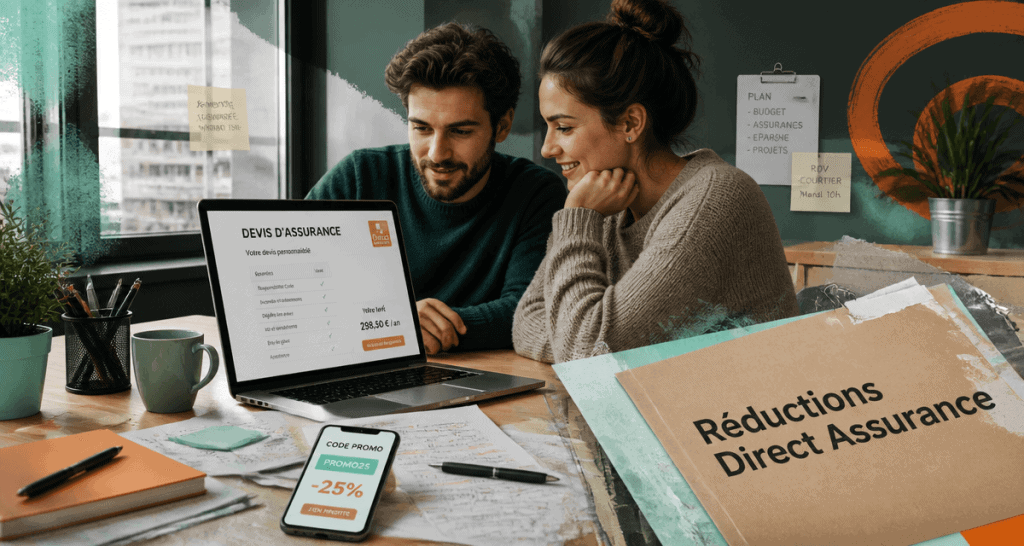 code reduction direct assurance sur ordinateur et smartphone