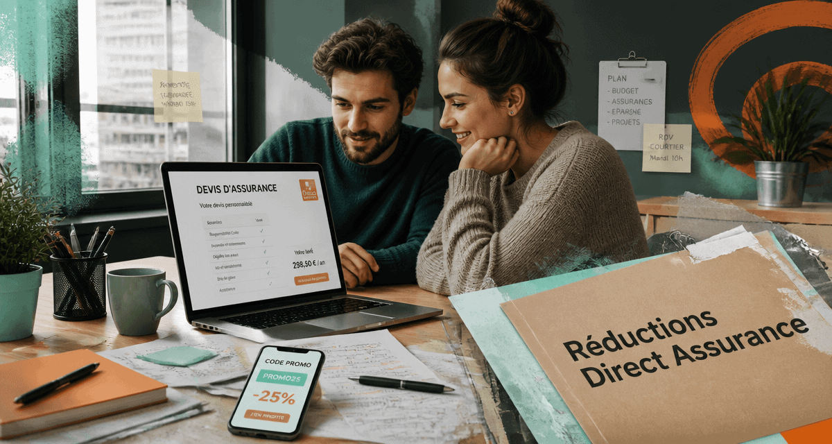 code reduction direct assurance sur ordinateur et smartphone