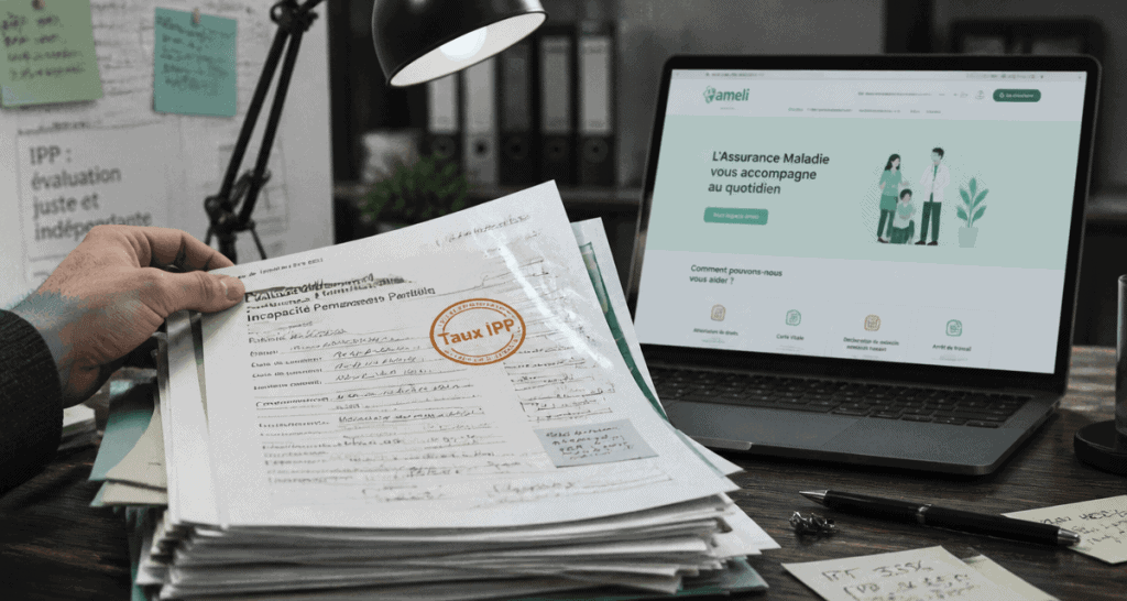 combien de temps pour recevoir un taux ipp sur dossier médical