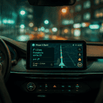 comment connecter waze sur ma voiture écran central