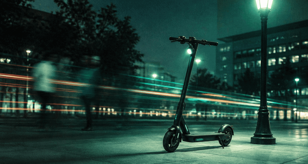 comment recharger une trottinette électrique sans chargeur lampadaire urbain