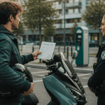 conduire sans permis 125 attestation police scooter