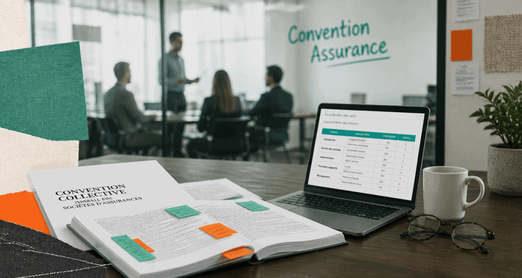Convention collective assurance sur bureau open space