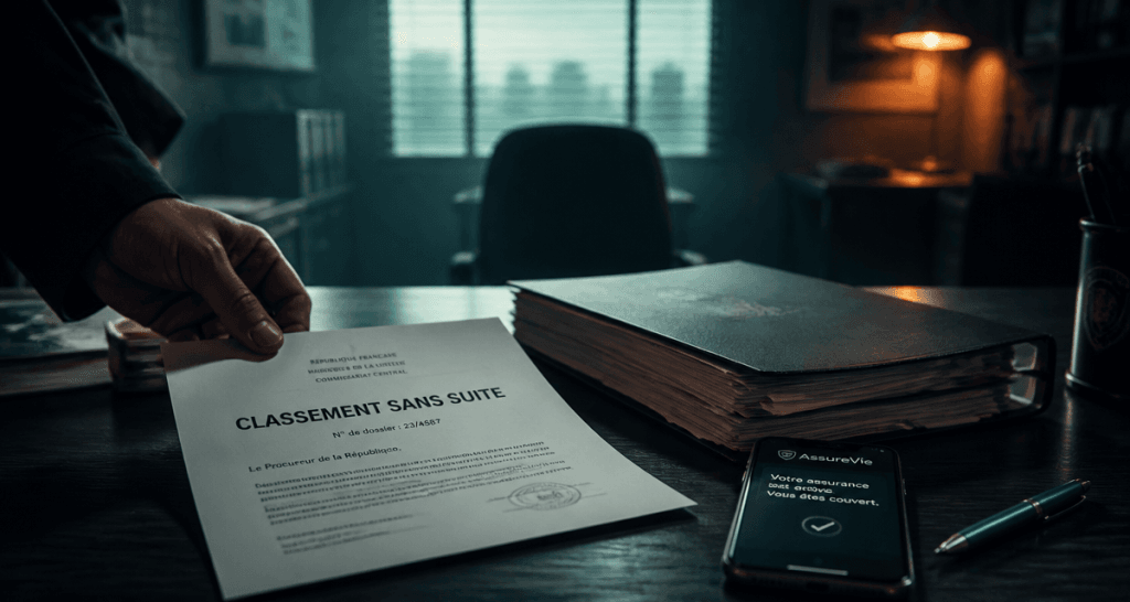 delit de fuite classé sans suite bureau commissariat