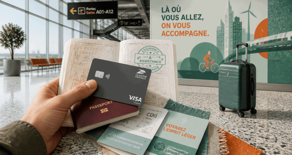 la banque postale assurance carte visa passeport