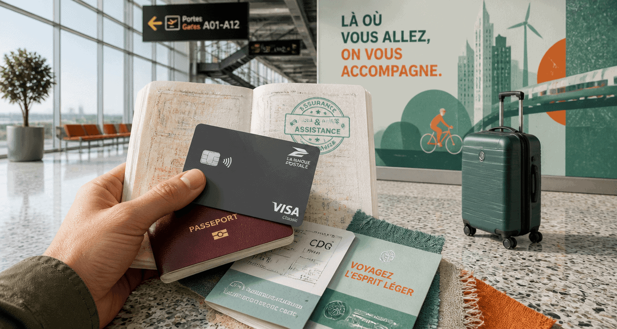 la banque postale assurance carte visa passeport