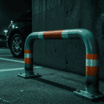protection pour place de parking arceau acier urbain