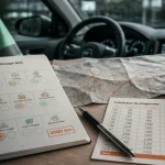 Conduite accompagnée 3000 km en combien de temps : livret et planning de route