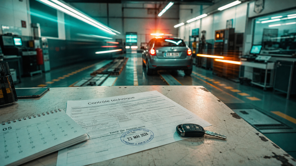 Controle technique pour voiture neuve : rendez-vous en centre de contrôle