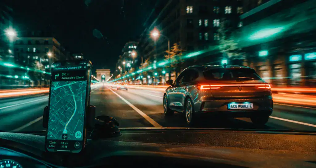 meilleur application gps voiture nuit