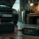 Meilleur chargeur batterie voiture en garage, pinces et câble