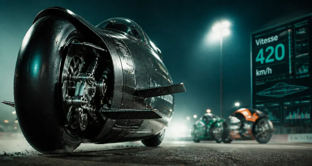 Moto la plus rapide du monde : record 420 km/h