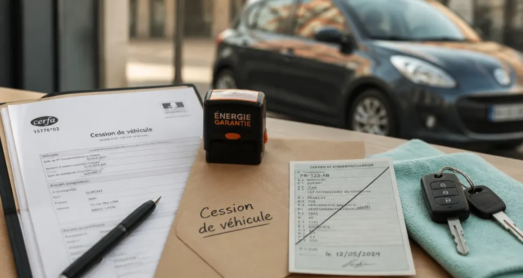 Personne âgée donne voiture : dossier cession et fiscalité