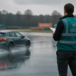 Stage de conduite préventive sur circuit mouillé