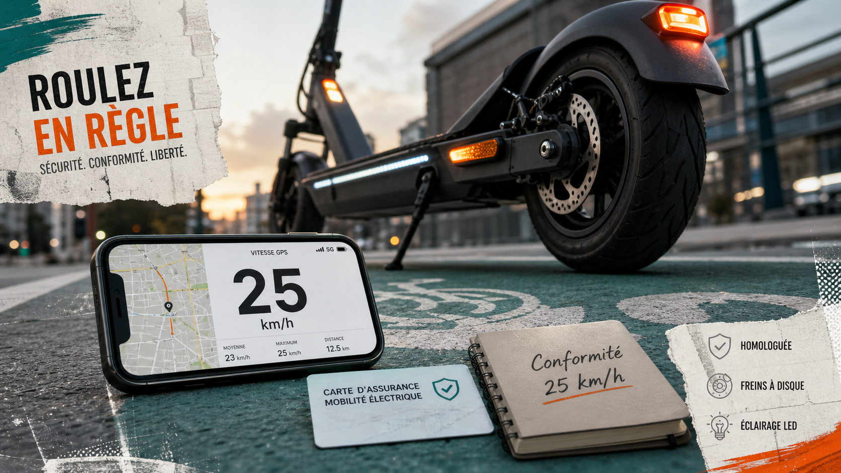 Vitesse max trottinette électrique 25 km/h et risques
