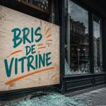 Vitrine cassée assurance, devanture sécurisée