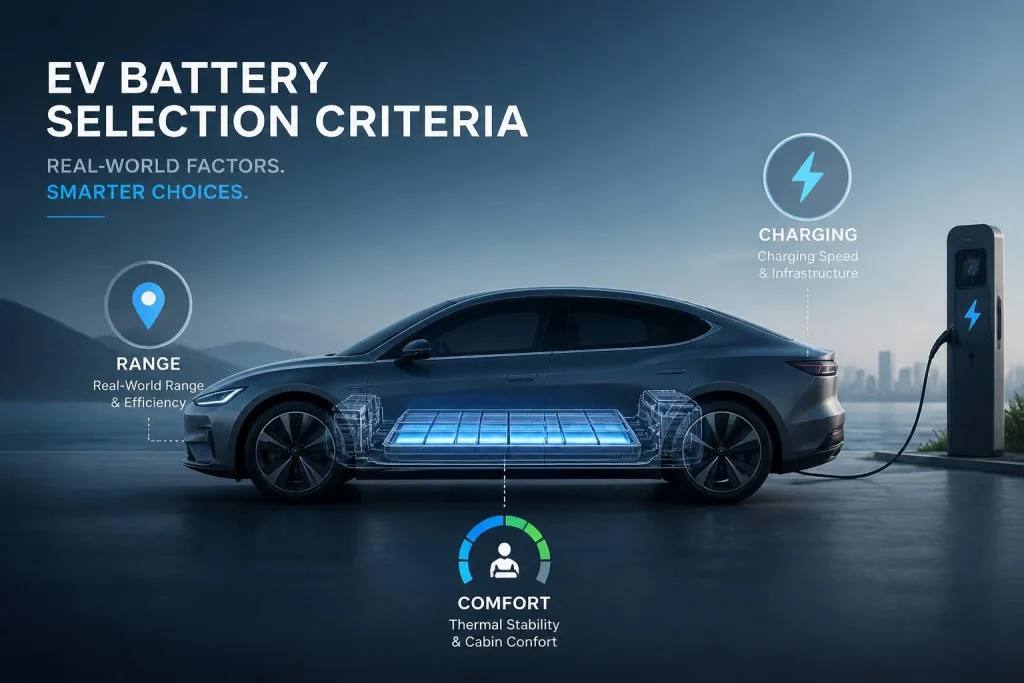 Autonomie réelle, recharge et chimies : les vrais critères pour choisir une batterie de véhicule électrique