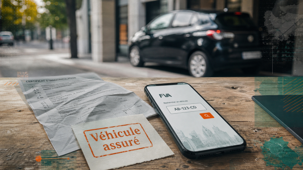 Controle assurance voiture FVA : repères 72 heures et 15 jours