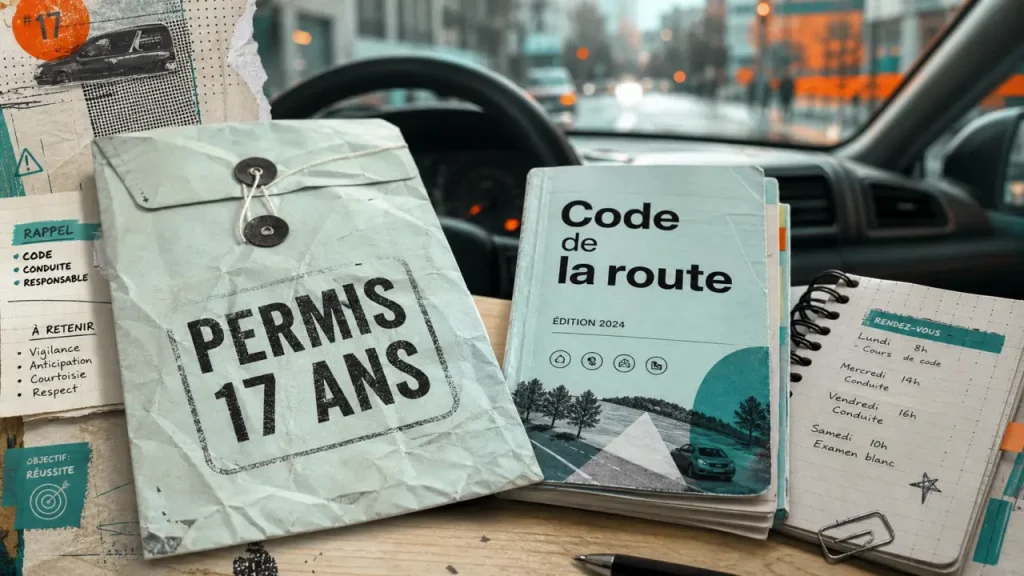 Permis a 17 ans : dossier réforme et conduite seule