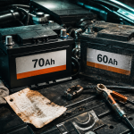 Peut on mettre une batterie 70Ah au lieu de 60Ah ? Batterie auto 12V 60Ah vs 70Ah.
