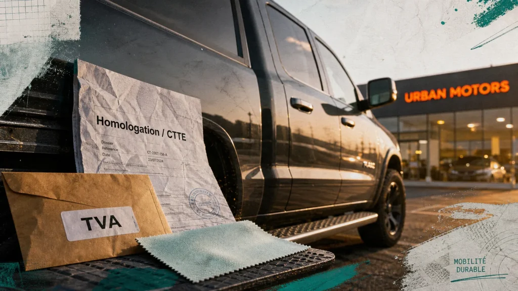 Pick up americain CTTE V8 TVA : critères d’achat