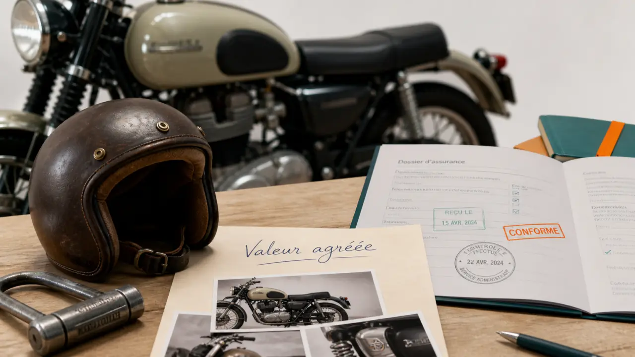 Assurance moto ancienne : valeur agréée et usages autorisés, innovations-transports.fr