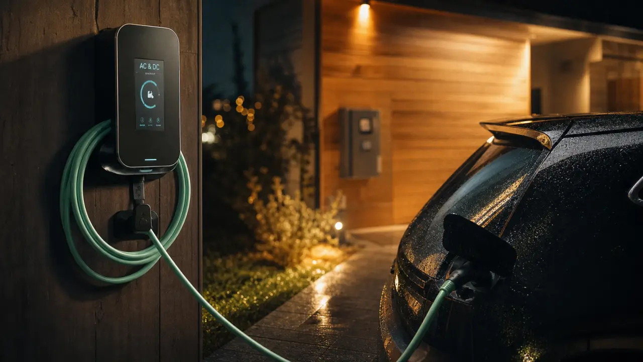 Charger une voiture électrique : wallbox, câbles et bornes (AC & DC)