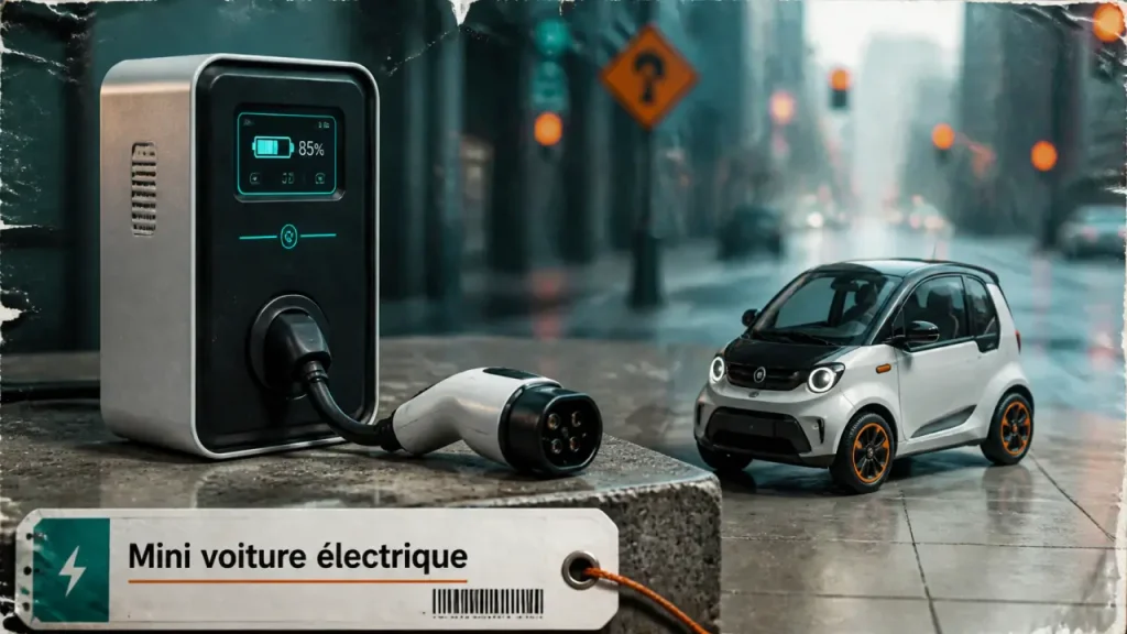 Mini voiture électrique et mini charge domestique 220 V, modèle 45/125 km/h