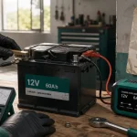 Recharger une batterie 12V à 12,6 V : bornes propres et erreurs à éviter